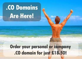 .co Domains Are Here